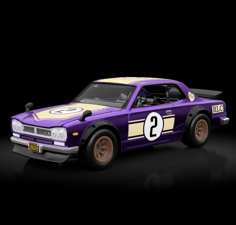 Коллекционная машинка Hot Wheels RLC Exclusive sELECTIONs 1972 Nissan Skyline H/T 2000GT-R (Хот Вилс #1