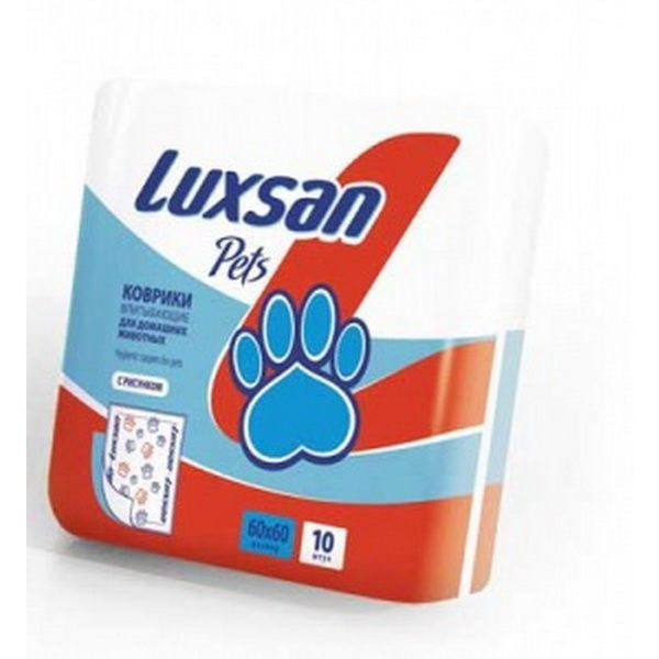 Пеленки для питомцев Luxsan Pets "Premium", 60х90 см, 10 шт #1