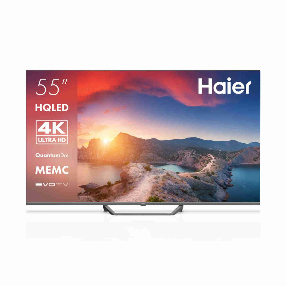 Haier Телевизор 55 Smart TV S2 Pro 55" 4K UHD, черный купить на OZON по ...