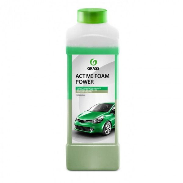 Средство для бесконтактной мойки Grass Активная пена Active Foam Power концентрат 1кг 113140  #1