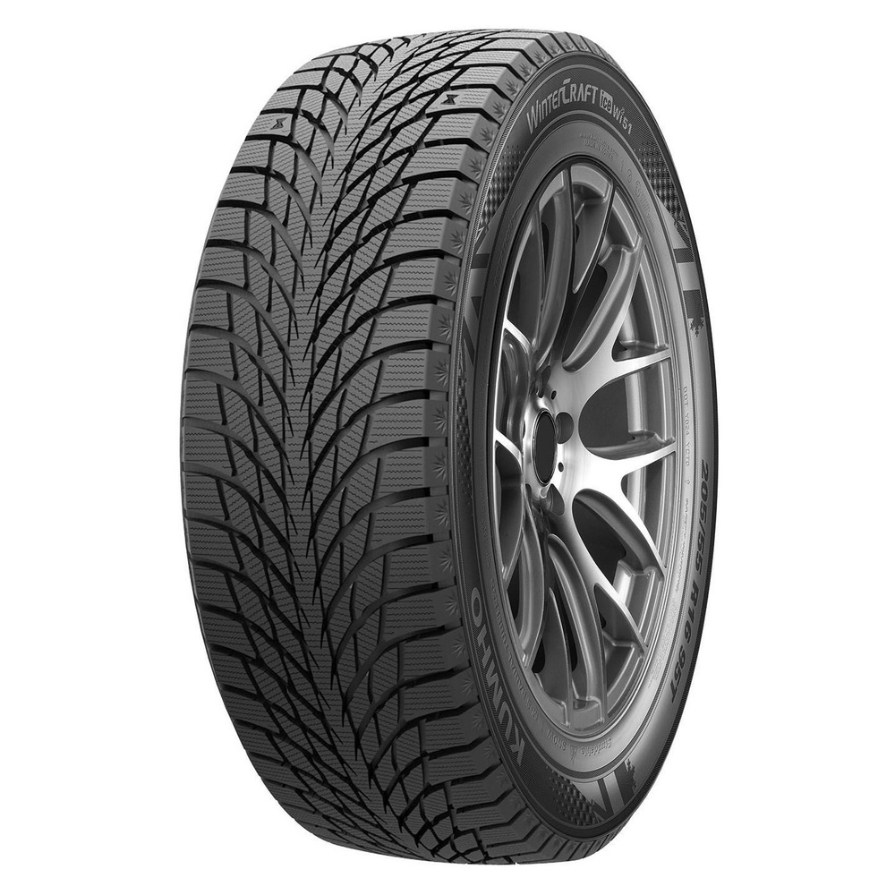 Kumho wi51 Шины  зимние 195/50  R16 88T Нешипованные #1