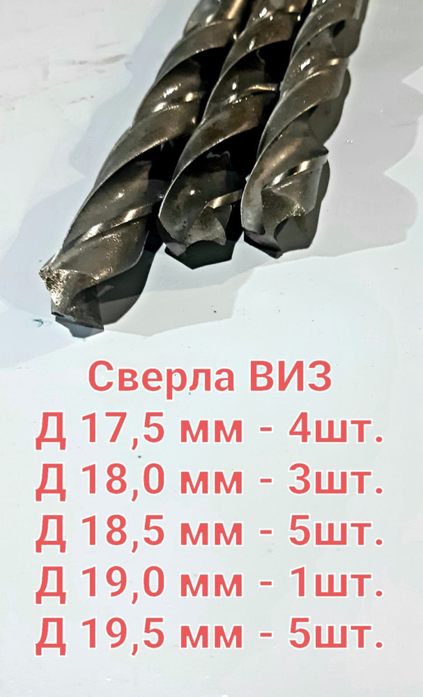 Сверло d=17.5 мм с/с ц/х (НИЗ)