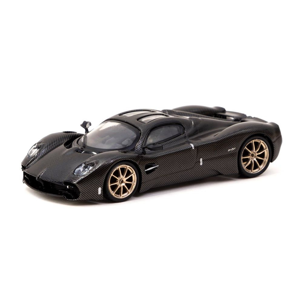 Tarmac Works 1 64 Pagani Utopia Carbon Fiber Edition Black Carbon Fiber Diecast Scale Model Car OZON 1690142429