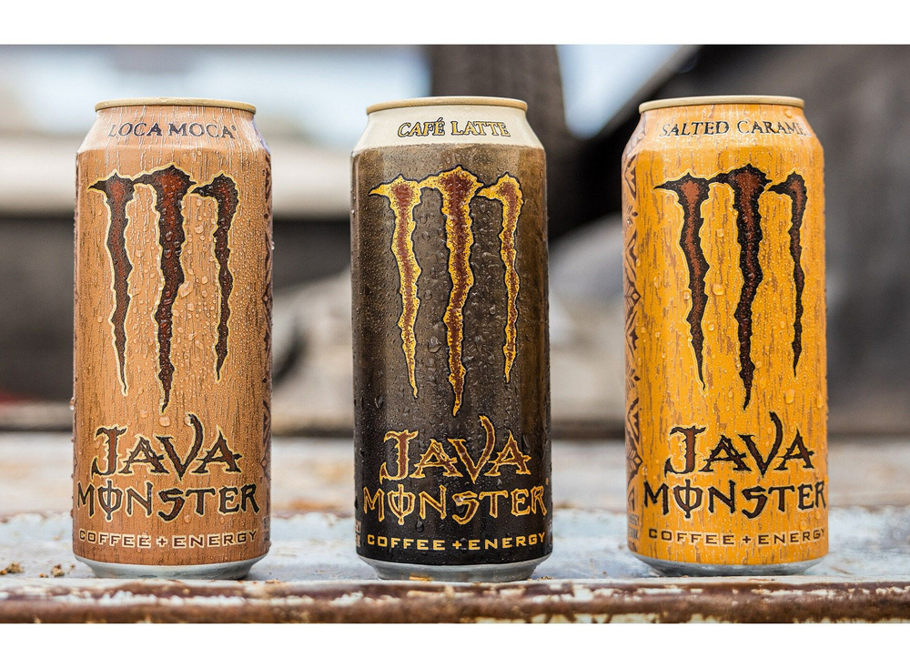 Энергетический напиток Monster Java Набор 0,44. 3шт купить на OZON по ...