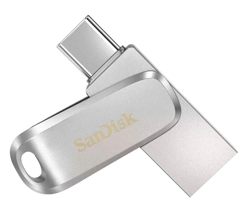 Накопитель SanDisk USB 3.1-Type-C Flash 64GB Ultra Luxe Dual Drive #1