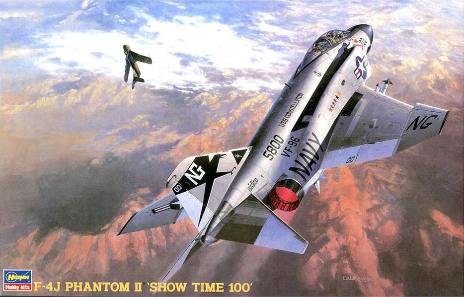 Hasegawa F-4J Phantom II "Show Time 100", 1/48, Сборная модель, PT6 #1