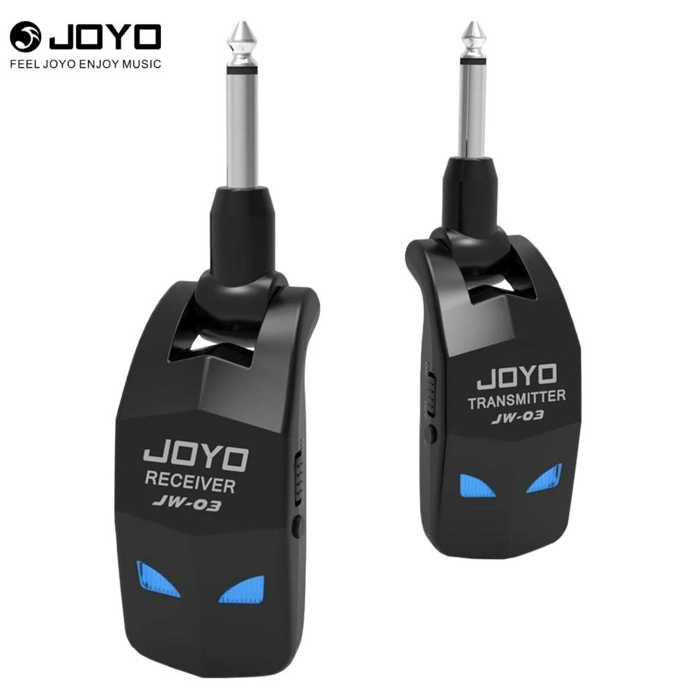 JOYO JW-03 2,4 ГГц беспроводная гитарная система 4 канала перезаряжаемый аудио беспроводной передатчик-приемник #1