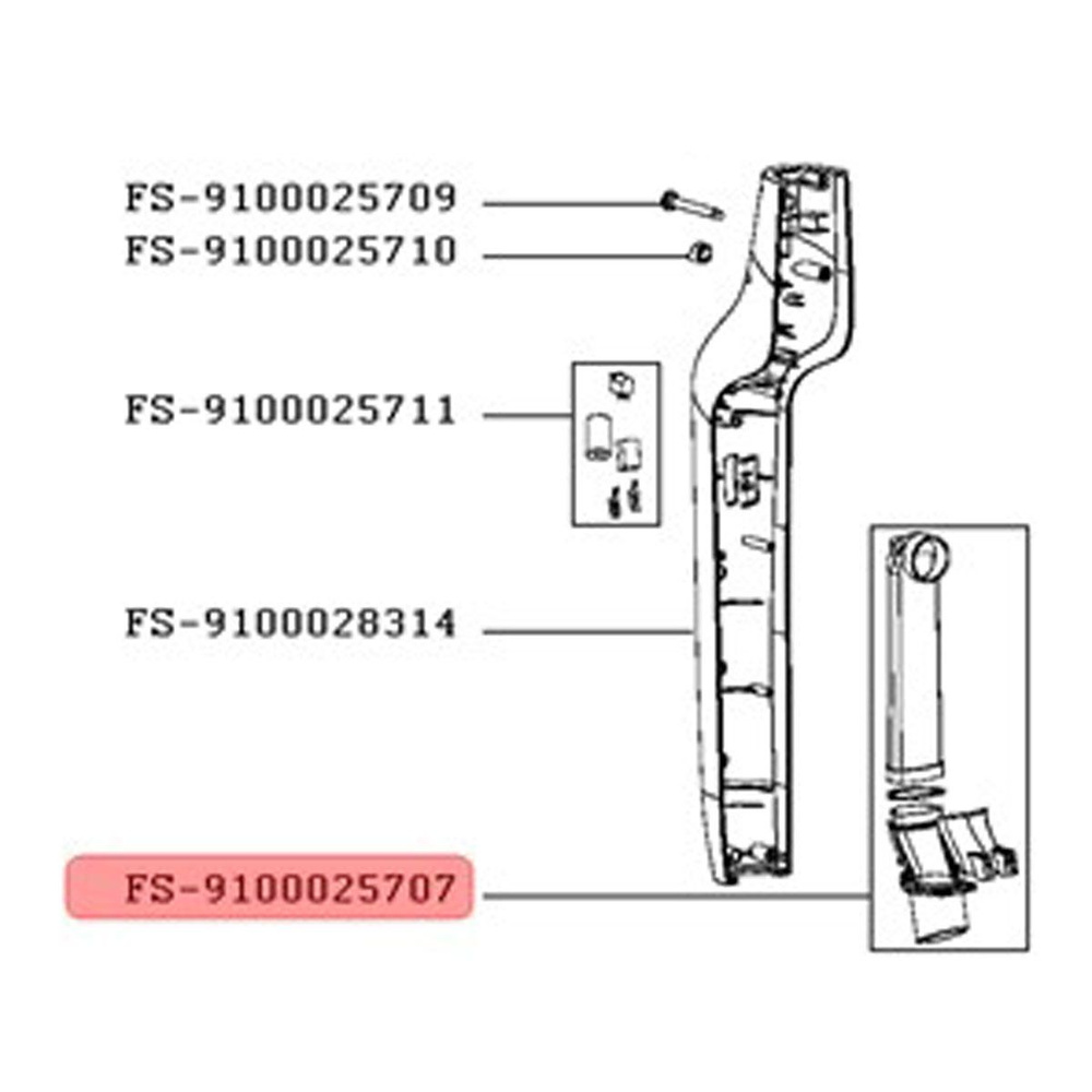 Воздушная трубка для пылесосов Tefal TY6545 #1