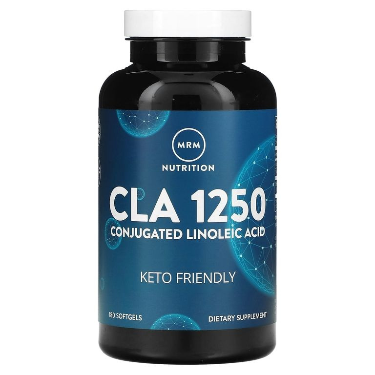 MRM Nutrition CLA 1250, КЛК 1250, 180 капсул из США, доставка почтой #1