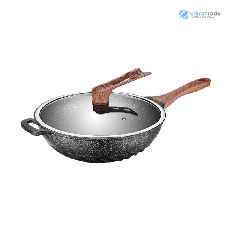 Сковорода-вок Xiaomi Crystal Kitchen Non-Stick Frying Pan 32 см (JCMFS-CG01) #1