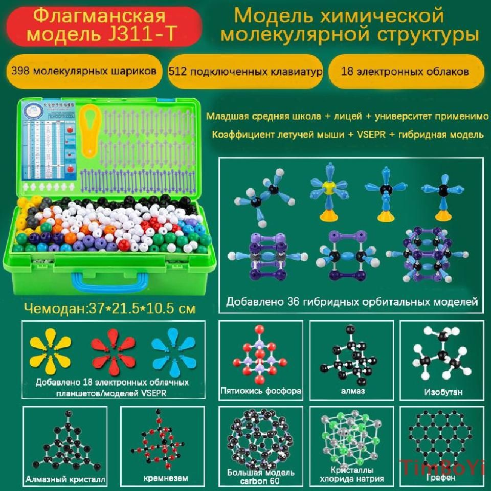 Модель химической молекулярной структуры #1