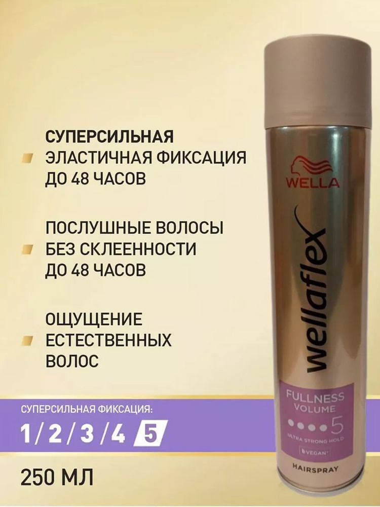 Лак для тонких волос 250 мл WellaFlex Fullness For Thin Hair #1