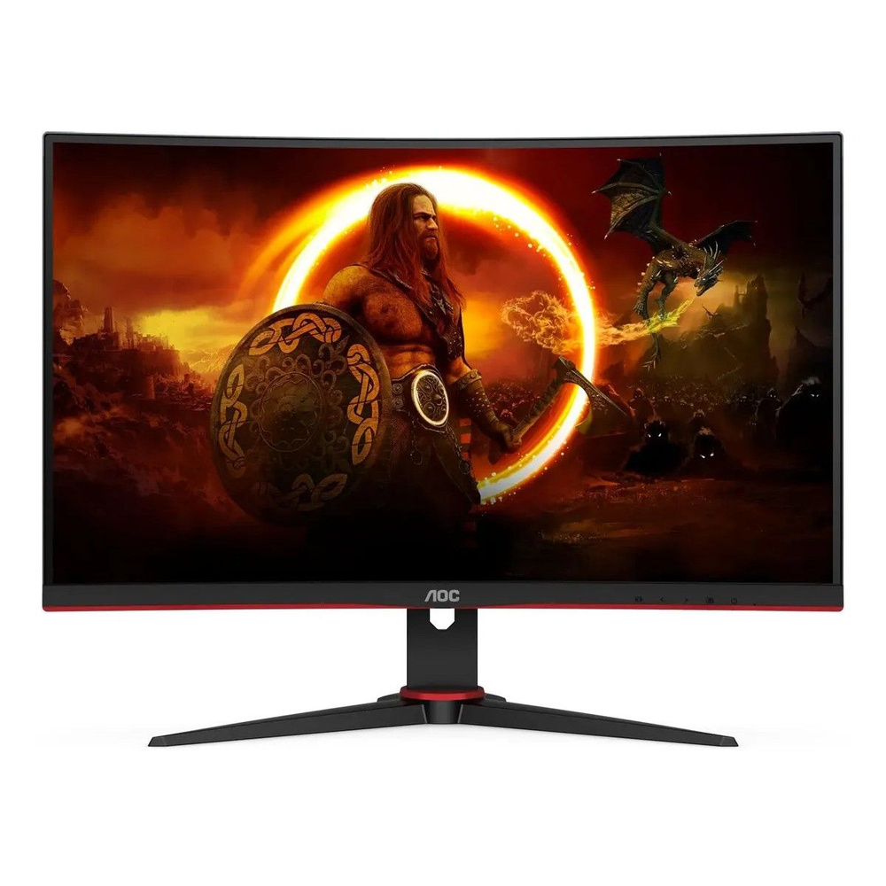 AOC 27" Монитор C27G2E, VA, 1920x1080, 165 Гц, черный #1