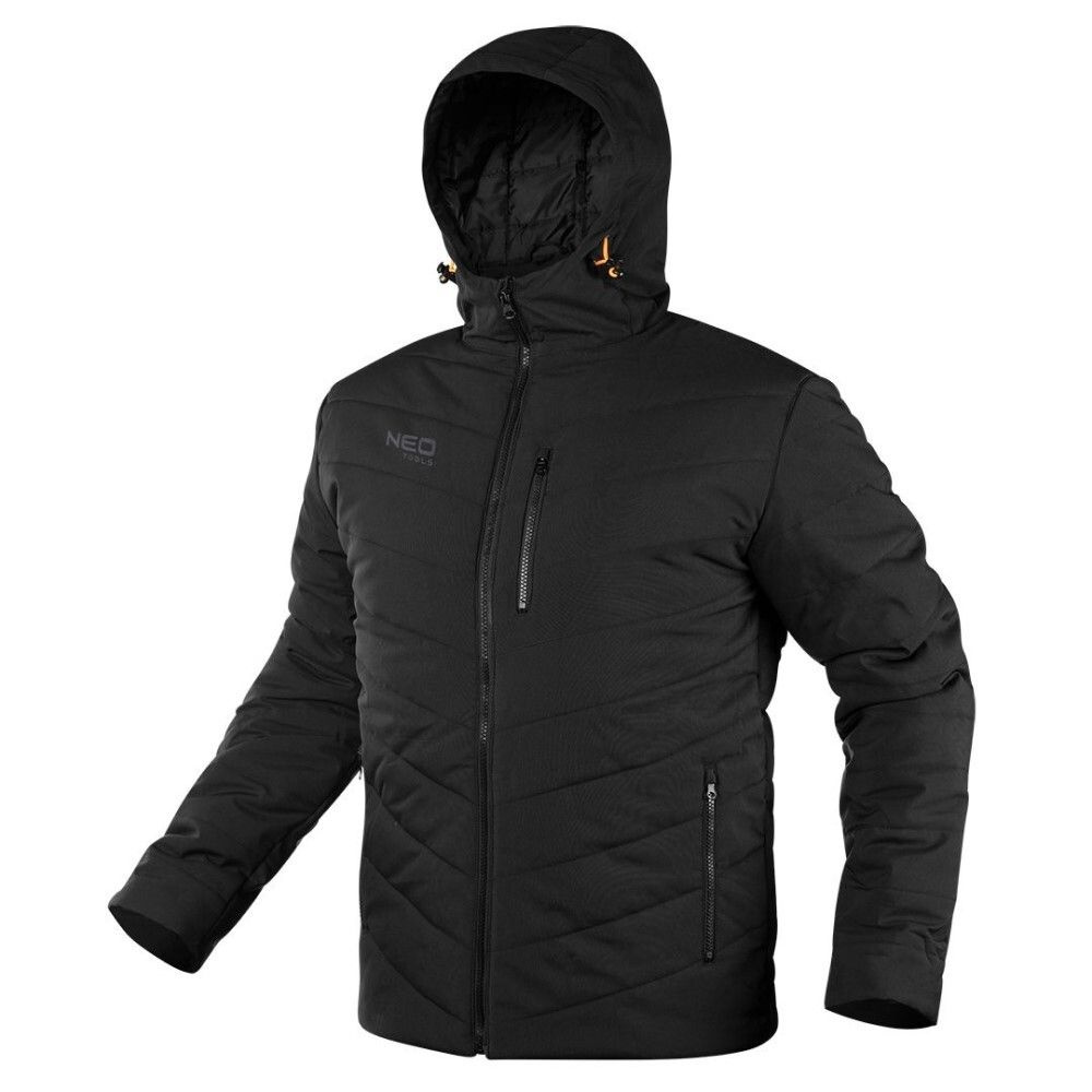 Куртка рабочая NEO Tools Warm Jacket утепленная размер L черная (52 L)  #1