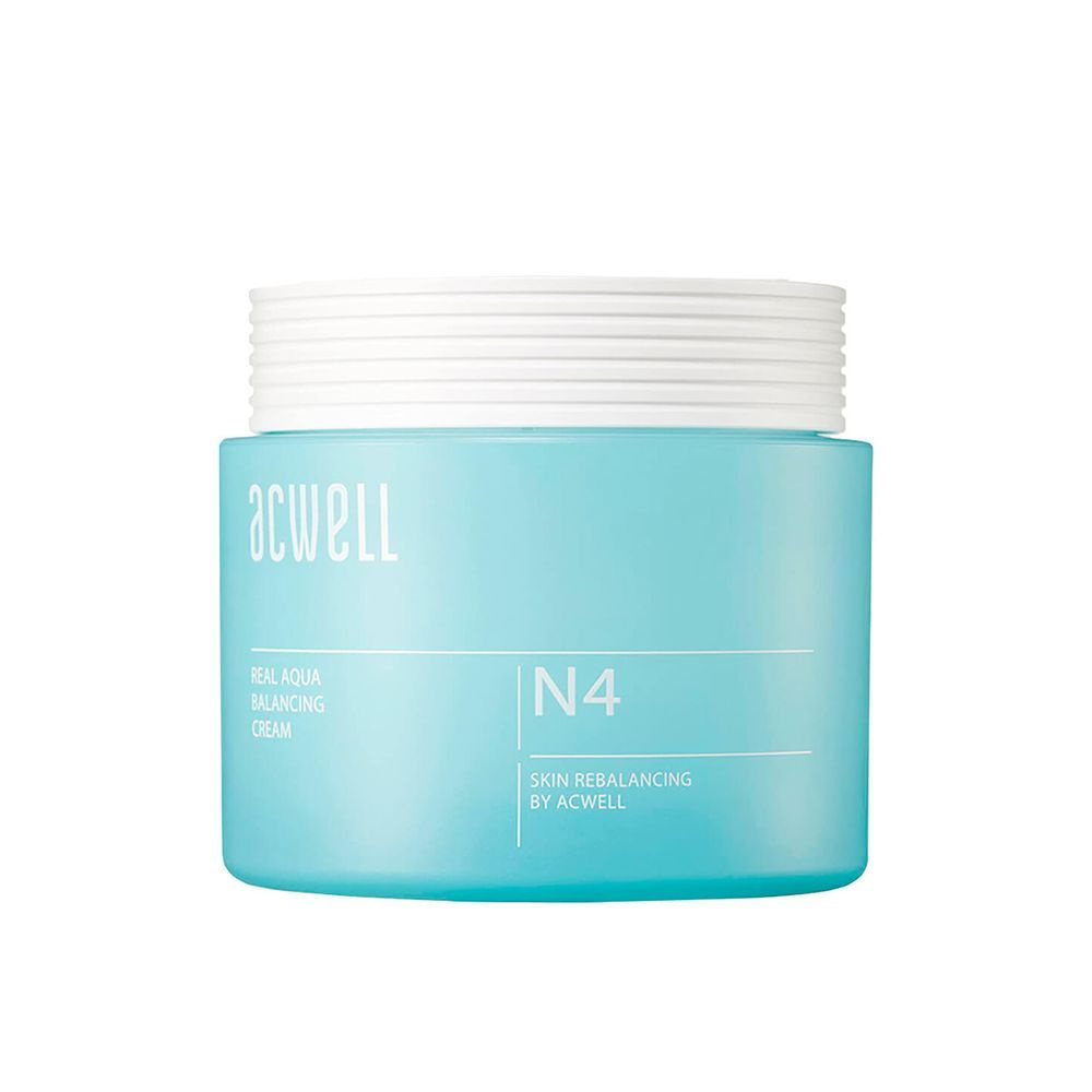 Увлажняющий крем для чувствительной кожи ACWELL Real Aqua Balancing Cream  #1