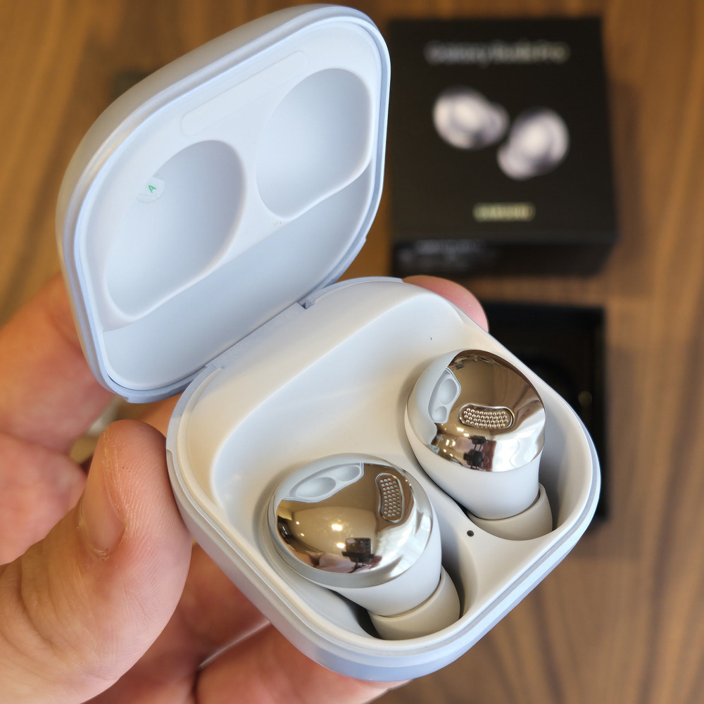 Наушники беспроводные Samsung Galaxy Buds Pro, серебристый #1