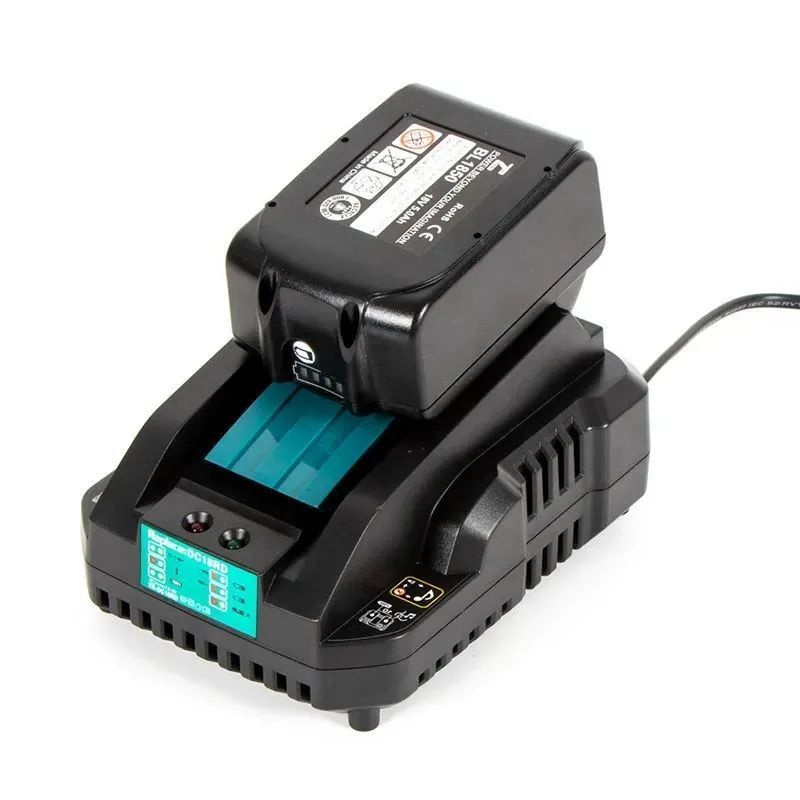 DC18RD 14.4V 18V 3.5A Li-ion Зарядное устройство для электроинструмента Makita BL1830 BL1815 Bl1430 BL1420 #1