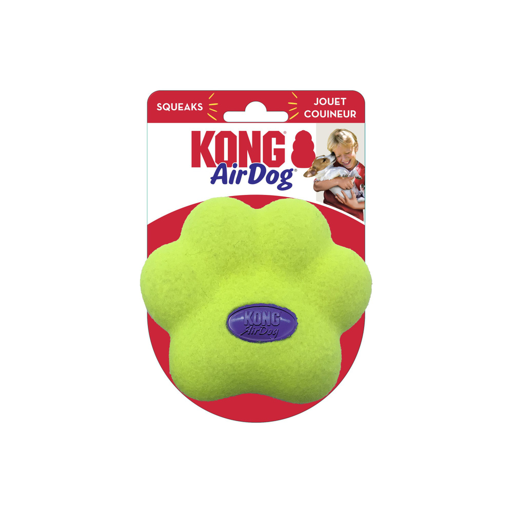 Kong Игрушка для собак AirDog Squeaker Paw XS/Sm 5х6,5см #1