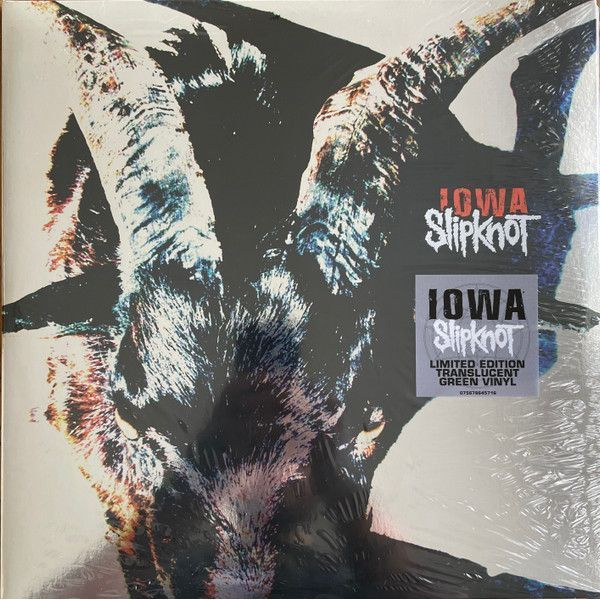 Виниловая пластинка Slipknot - IOWA - TRANSLUCENT GREEN VINYL (2LP) #1