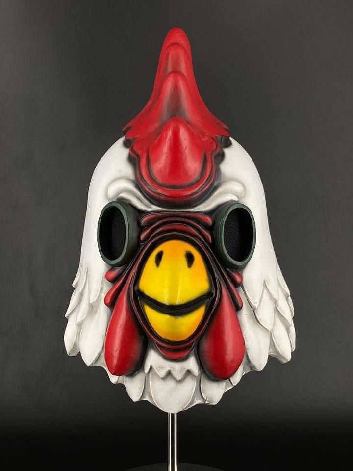 Маска петуха Джакета из игры Hotline Miami купить c доставкой на OZON ...