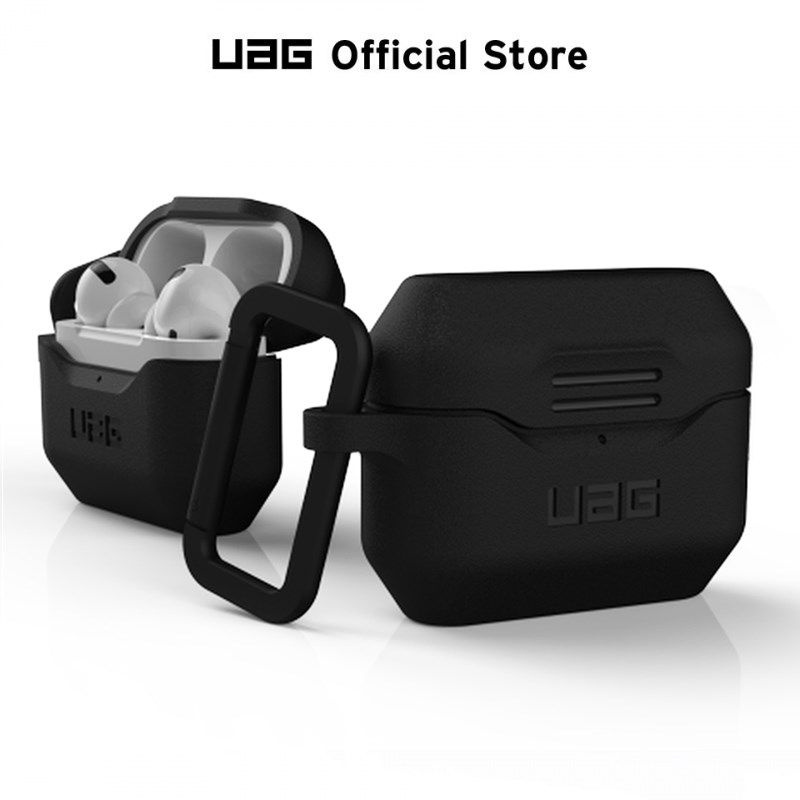 Защитный чехол UAG AirPods 3 стандартная версия силиконовый корпус, съемный карабин военный тест на падение #1