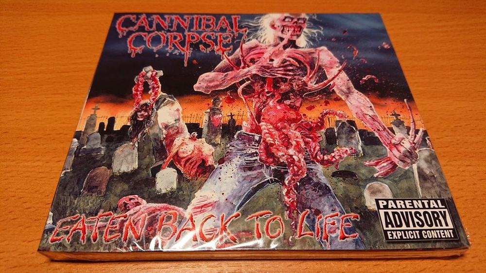 Cannibal Corpse - Eaten Back To Life(1990)DigiCD(лиц) компакт диск #1