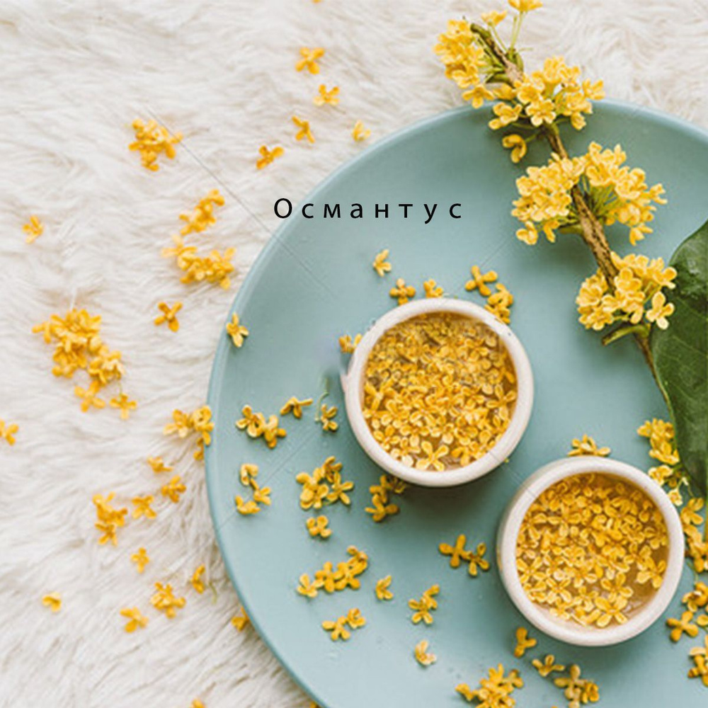 Османтус цветы для чая, Гуй Хуа Декоративный травяной чай, натуральный ...