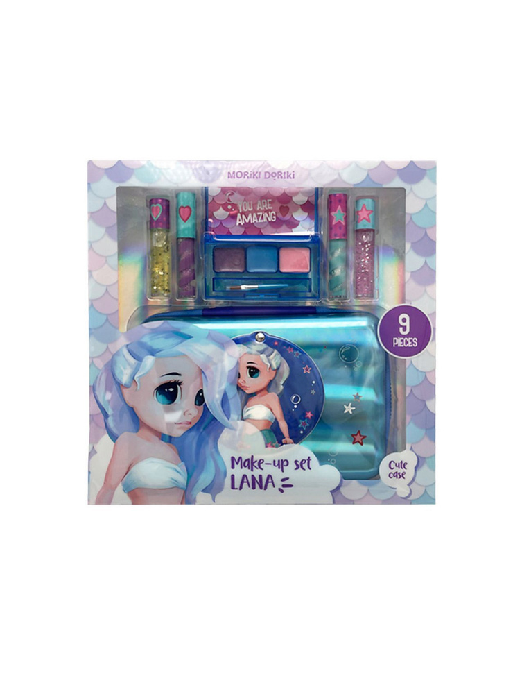 MORIKI DORIKI Набор для макияжа с косметичкой MAKE-UP SET LANA #1