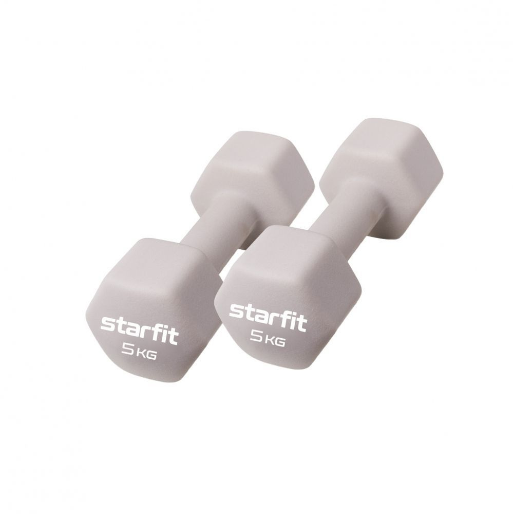 Starfit Гантели, 2 шт. вес 1 шт: 5 кг #1