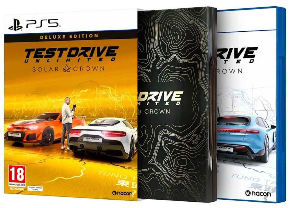 Игра Test Drive Unlimited Solar Crown Deluxe Ed Русская (PlayStation 5, Русские субтитры)  #1