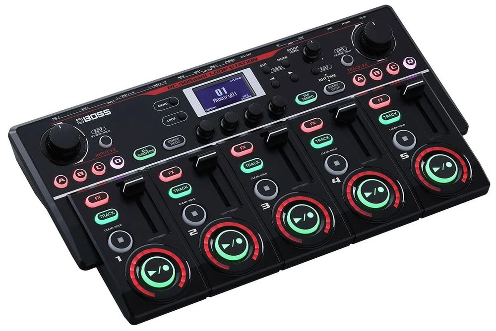 Boss RC-505 MKII - Сэмплер/Грувбокс, Мощная настольная луп-станция