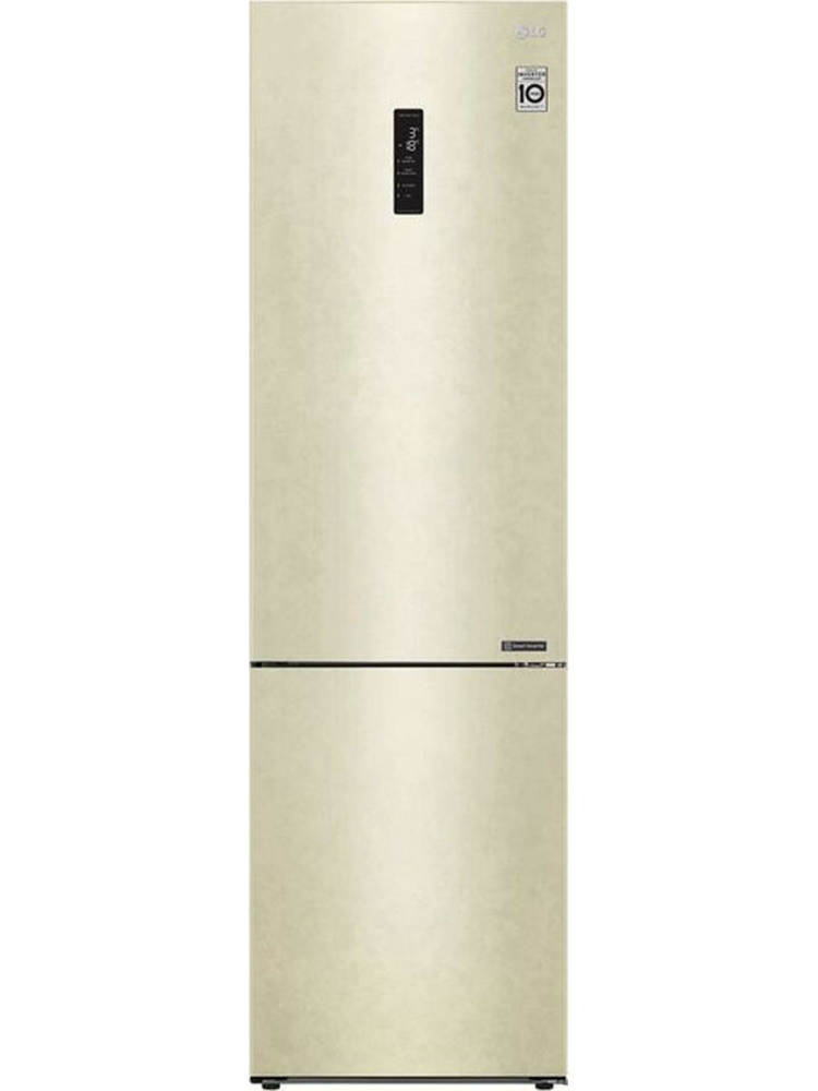 LG Холодильник GA-B509CESL, двухкамерный, No frost, бежевый. Уцененный товар #1