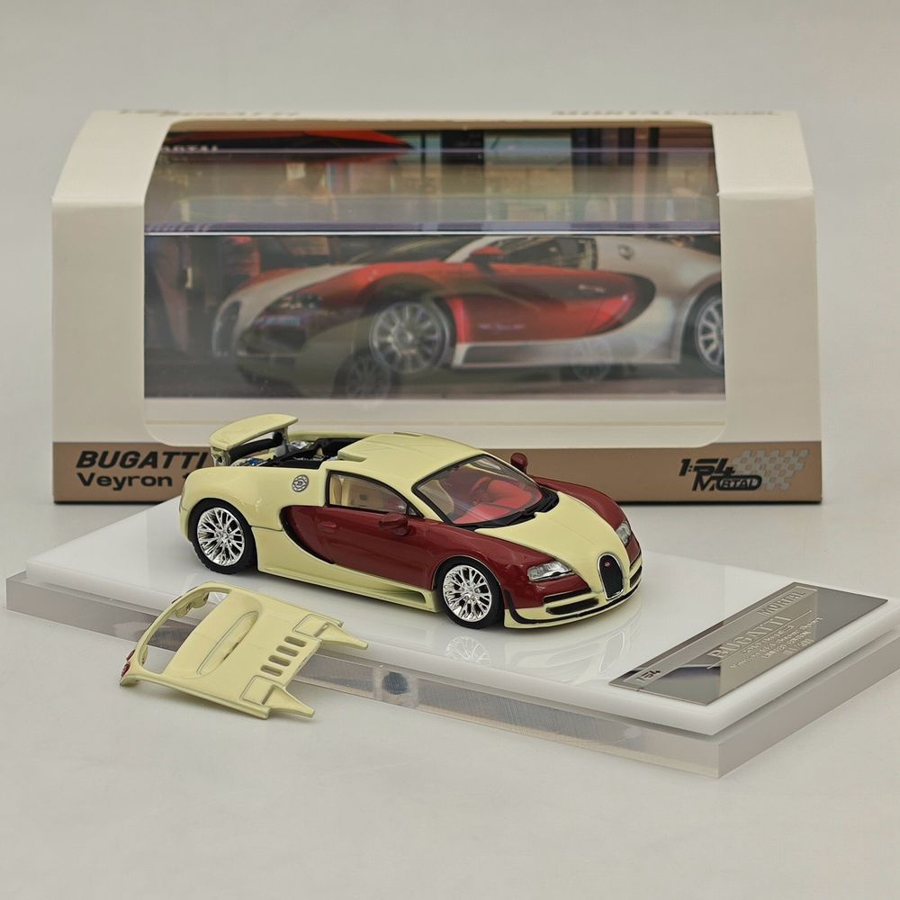 Modellino Diecast 1/64 Bugatti Veyron Super Sport – Edizione Limitata HEC Gulf Racing, Mortal 2024