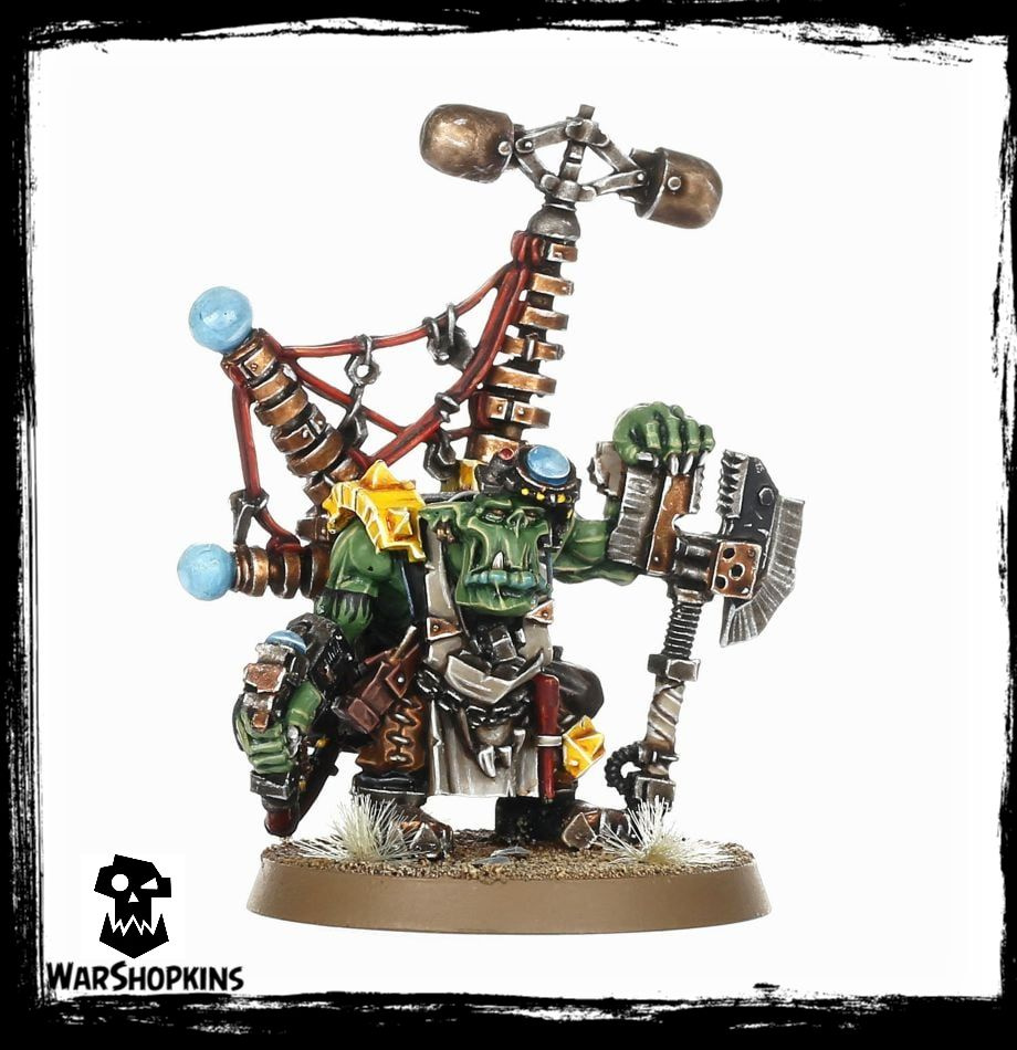 Warhammer 40000 Миниатюры Big Mek With Kustom Force Field(Большой Мек с силовым полем) #1