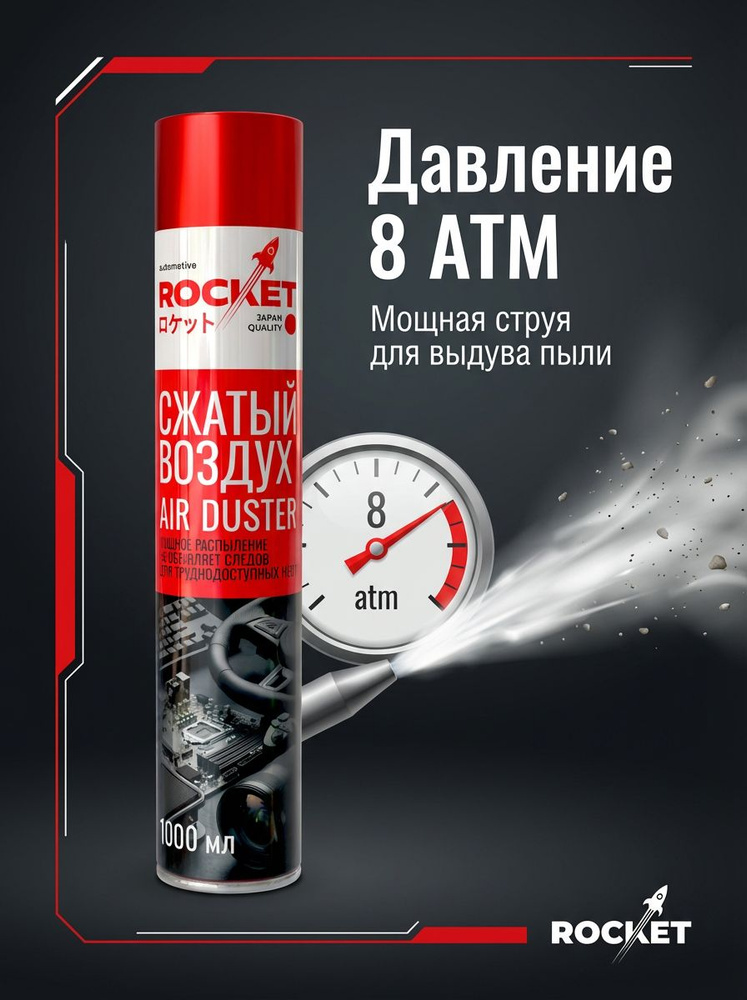 Сжатый воздух в баллоне 1000 мл #1