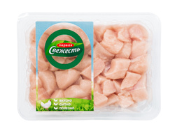 Кубики из филе курицы 400 г, Первая Свежесть, охлажденные Скидки недели