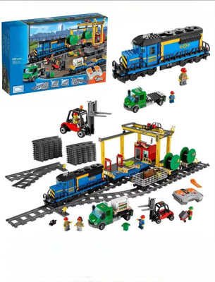 Конструктор LEPIN CITIES грузовой поезд купить на OZON по низкой цене