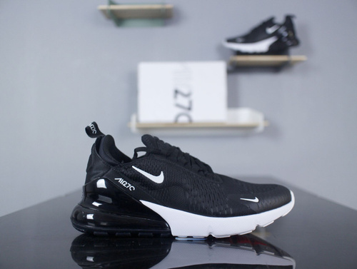 Nike air max 270 black and white floral on sale