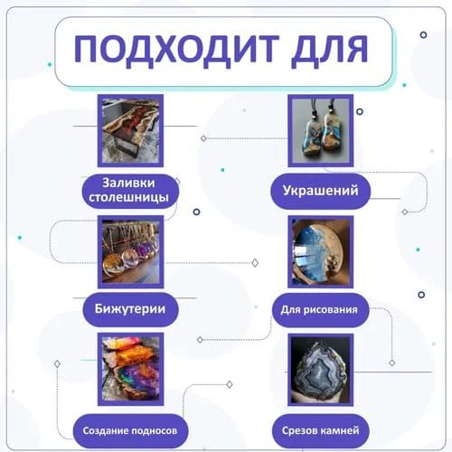 Применение эпоксидной смолы EPOCRAFT