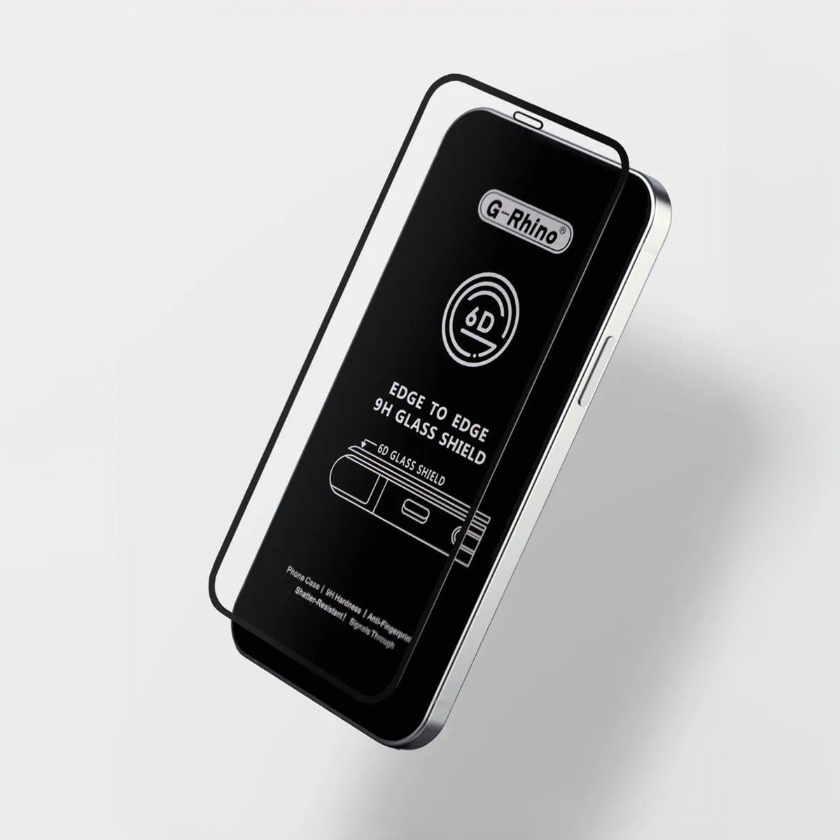 Защитное стекло G-Rhino для Xiaomi Redmi Note 13 4G, с полным покрытием ...