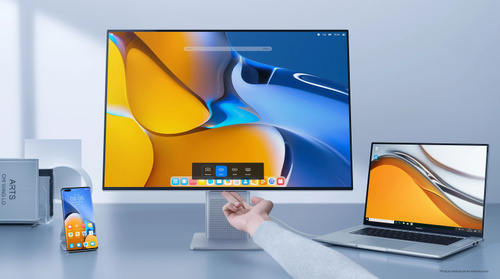 【美品】HUAWEI MateView 28.2 有線モデル（HSN-CAA） ファーウェイ、画面占有率94％の28.2型4K＋液晶ディスプレイ