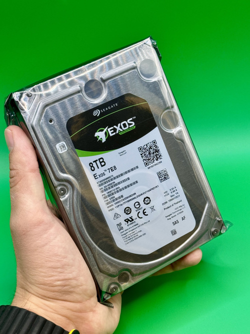 Жесткий диск Seagate Exos 8 Tb ST8000NM0075 HDD 8 ТБ Внутренний