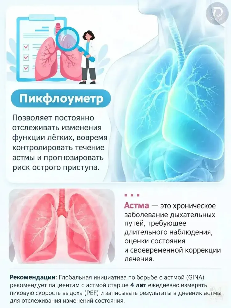 Пикфлоуметр детский для измерения PEF 50 400 л/мин, для домашнего контроля астмы и дыхания у детей 5 12 лет, с 2 многоразовыми мундштуками, 400 л, фото 6