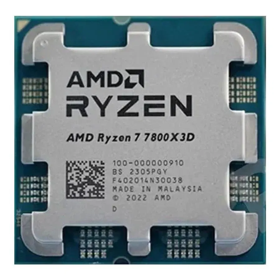 Процессор AMD Ryzen7 7800X3D, 8 ядер,16 потоков/4.4-5.0 ГГц,5hm технологии/105W/OEM(без орг.коробки)