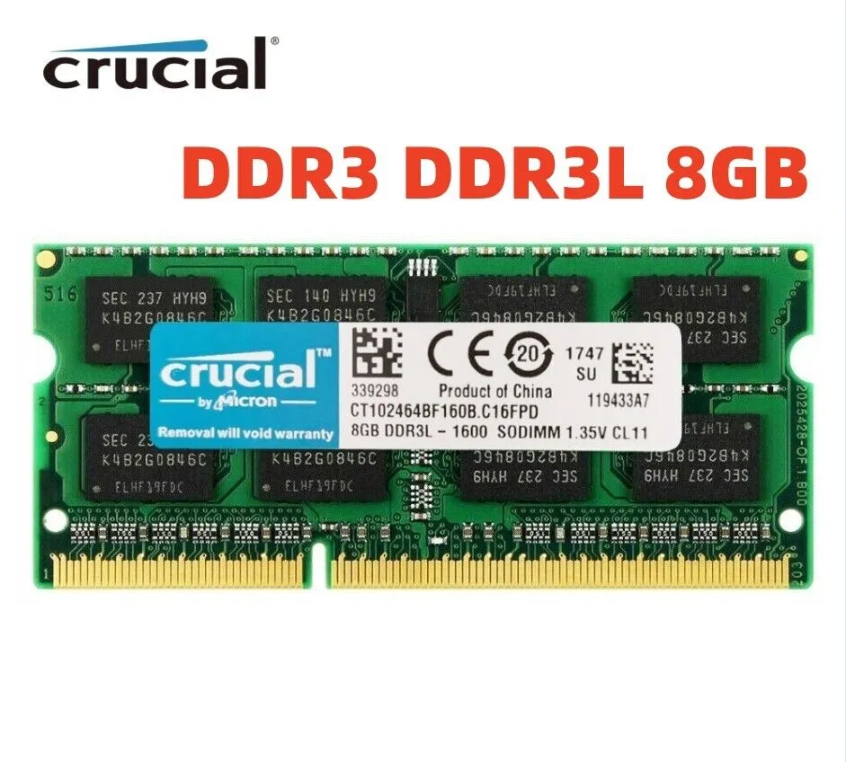 Оперативная память 1x8 ГБ (CT102464BF160B)