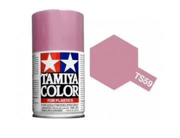 85059, Tamiya TS-59 Pearl Light Red ( Жемчужно-розовая ) аэрозольная краска объем 100мл, 100 мл