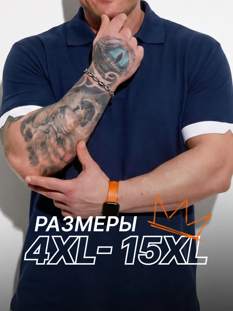 Поло MR. BIGMAN BIG SIZE