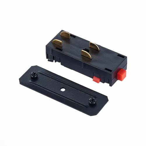 Коннектор прямой SKYLINE 220 ST LUCE цвет черный магнитная трековая система SKYLINE 220 , ST015.422.