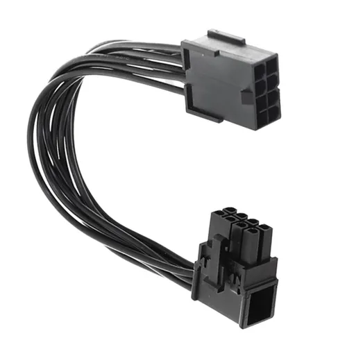 Удлинитель кабеля MiniB 4P/ATX 12V 4-pin, черный