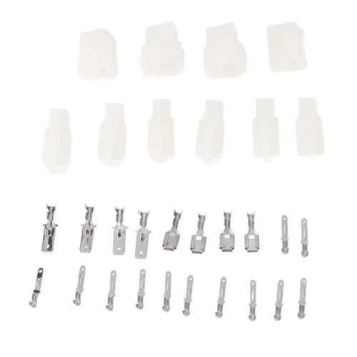 Разъемы контроллера, коннекторы для авто и мотоцикла, комплект пинов, замена проводки, аксессуары дл